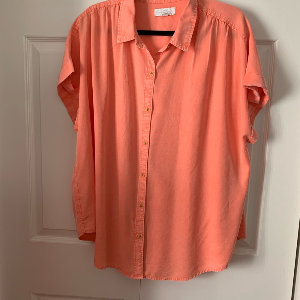 New Directions button front Blouse XXL